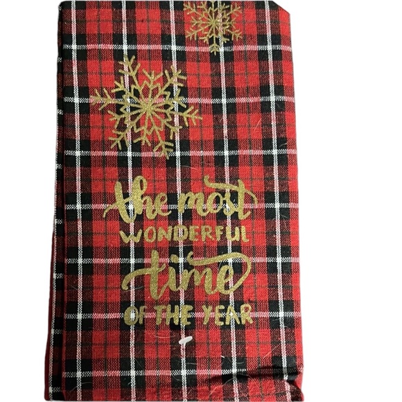 Christmas Kitchen towel and spoon set (2 towels & wooden spoon) - Picture 7 of 9